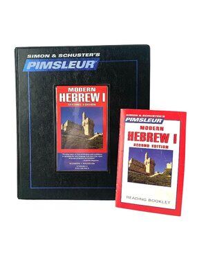 Pimsleur Hebrew CD Level 1 Learn to Speak and Understand Hebrew I - 30 Lessons